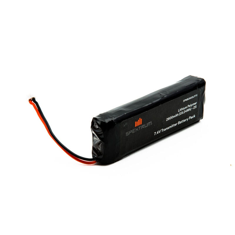 Spektrum 2600mAh 2S 7,4V Lipo Senderakku f. DX18