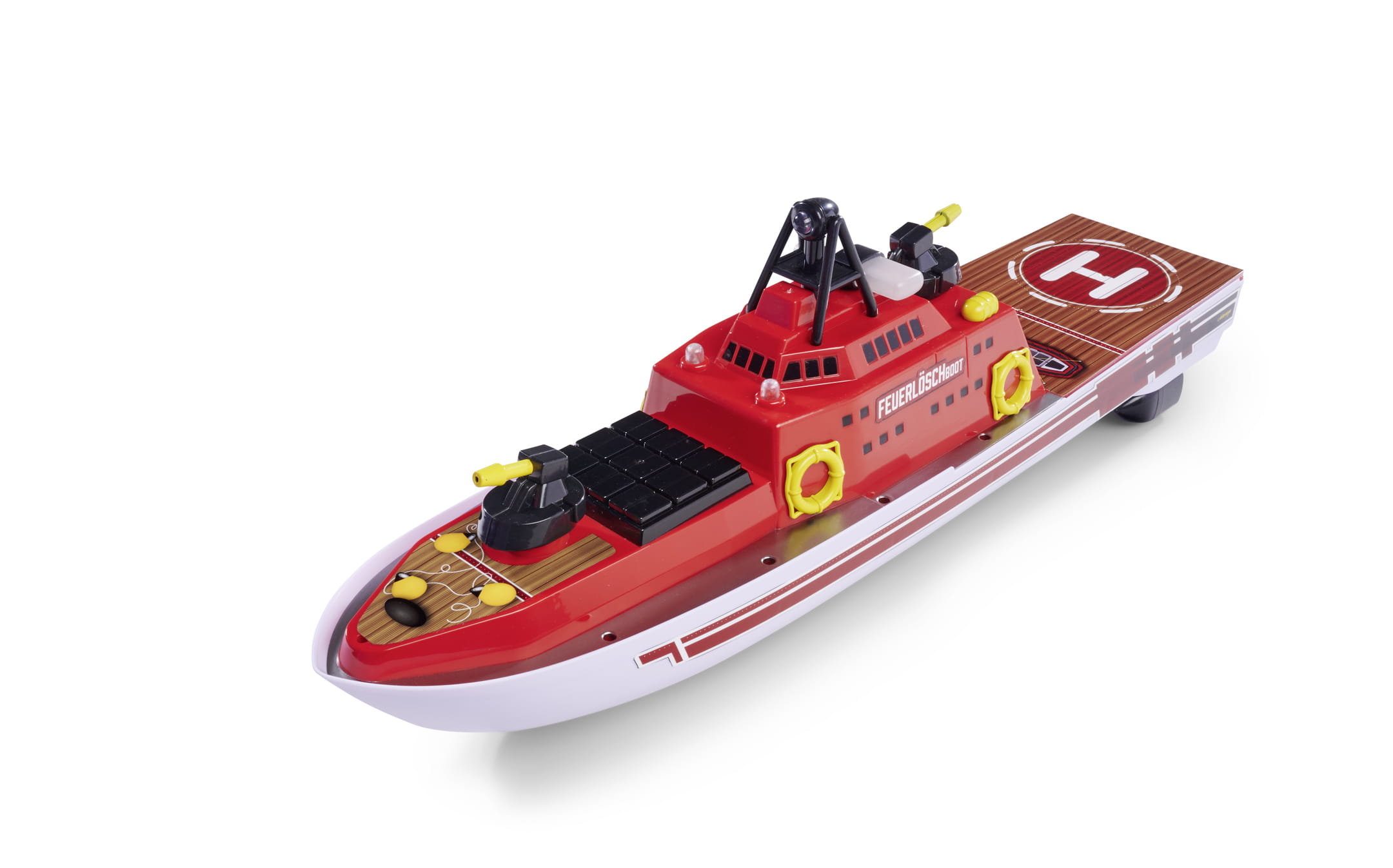 Carson RC Feuerloeschboot mit Wasserwerfer 2_4GHz 100% RTR