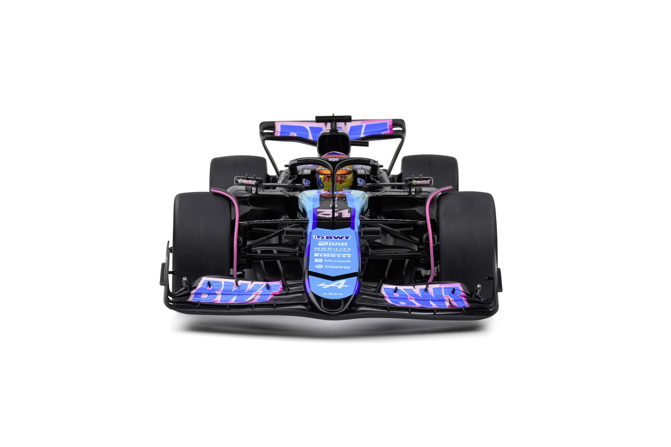 Solido 1_18 Alpine F1 Team A524 blau Modellauto - RC-Zubehoer