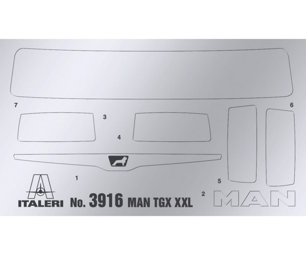 Italeri 1:24 MAN TGX XXL D38 E6 Edition