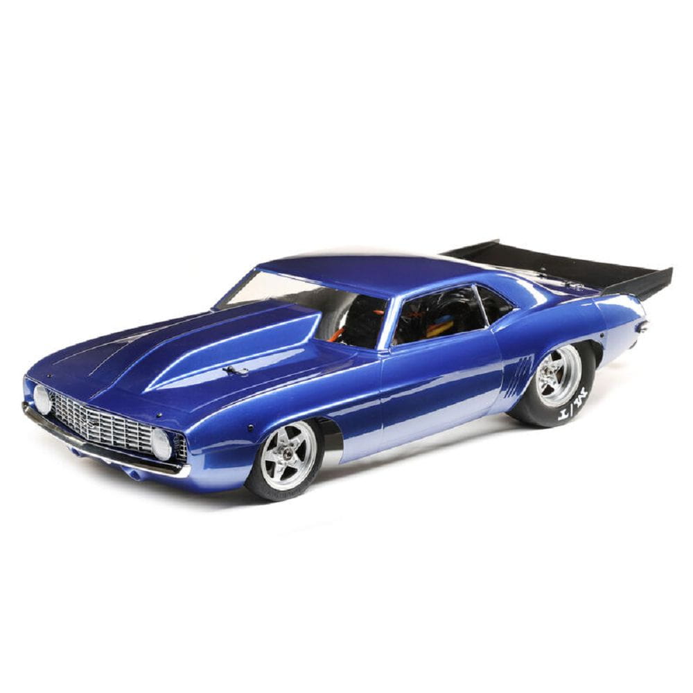 Losi RC Drag Car 1969 Camaro 22S Brushless RTR Blau 1:10 2WD