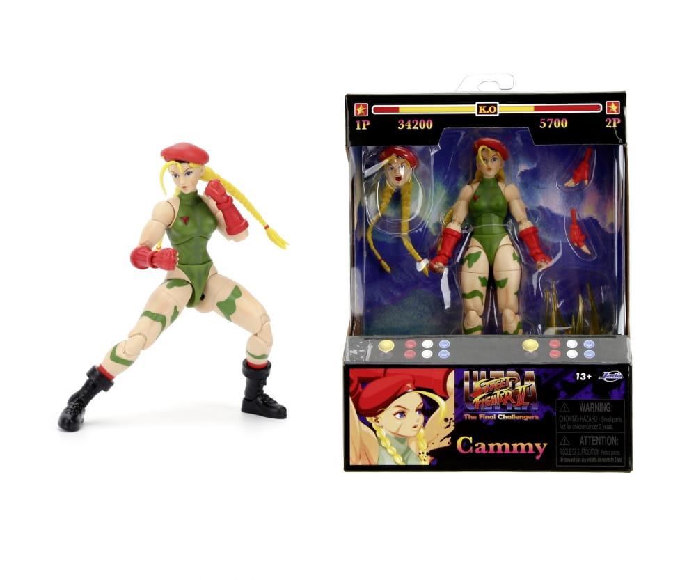 Jada Street Fighter II Cammy 6" Figur Jada Street Fighter II Cammy 6" Figur