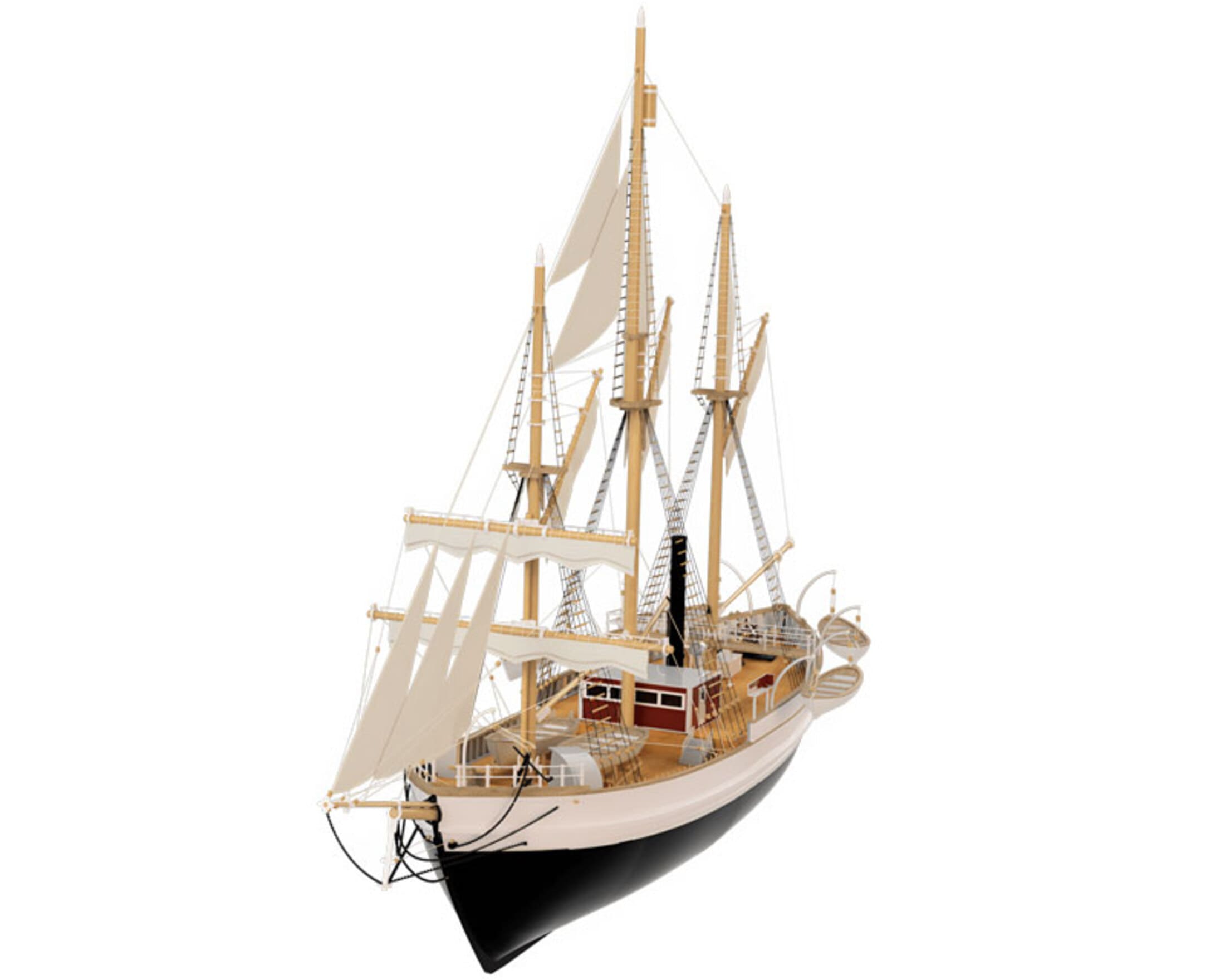 Fram I. Polarforschungsschiff 1-50 Bausatz krick-modell-tec-polarforschungsschiff-1-50-bausatz-fram-1