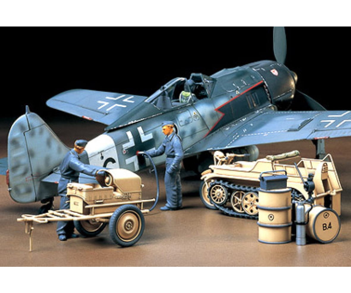 Tamiya WWII Deutsches Kettkrad m. Starthilfegerät 1:48 Plastik Modellbau Militär Bausatz