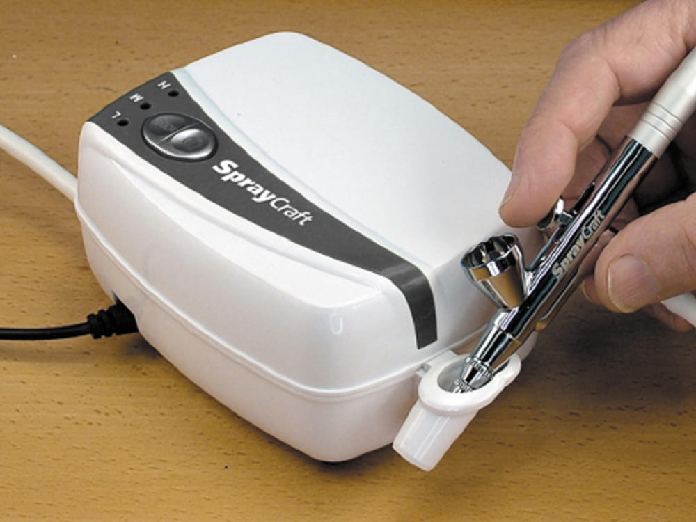 Krick Airbrush Pistole SP30 _ Kompressor Set - RC-Zubehoer