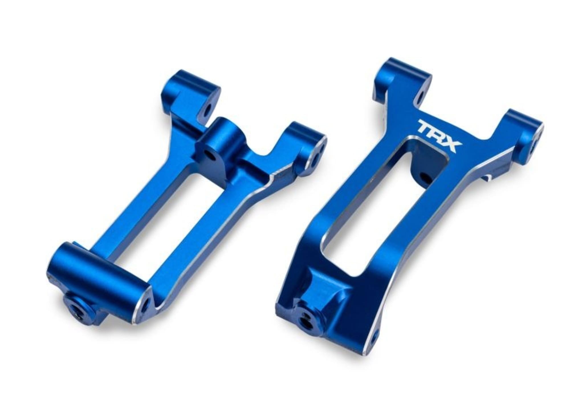 Traxxas Nachlauf-Bloecke l_r blau fuer Funco fuer RC Modelle