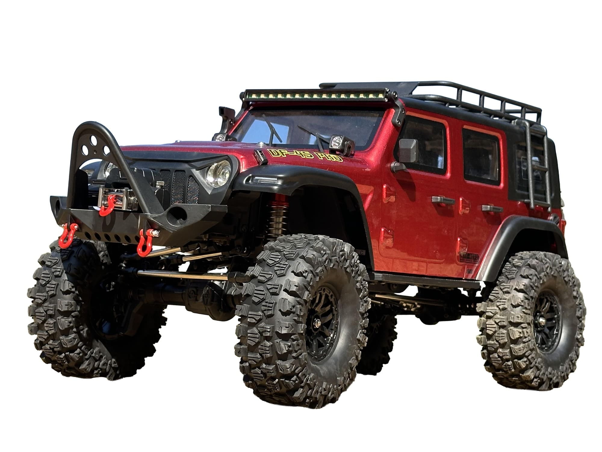 DF Models DF-04S PRO BL RC Crawler 1_10 Brushless RTR in Metallic Rot