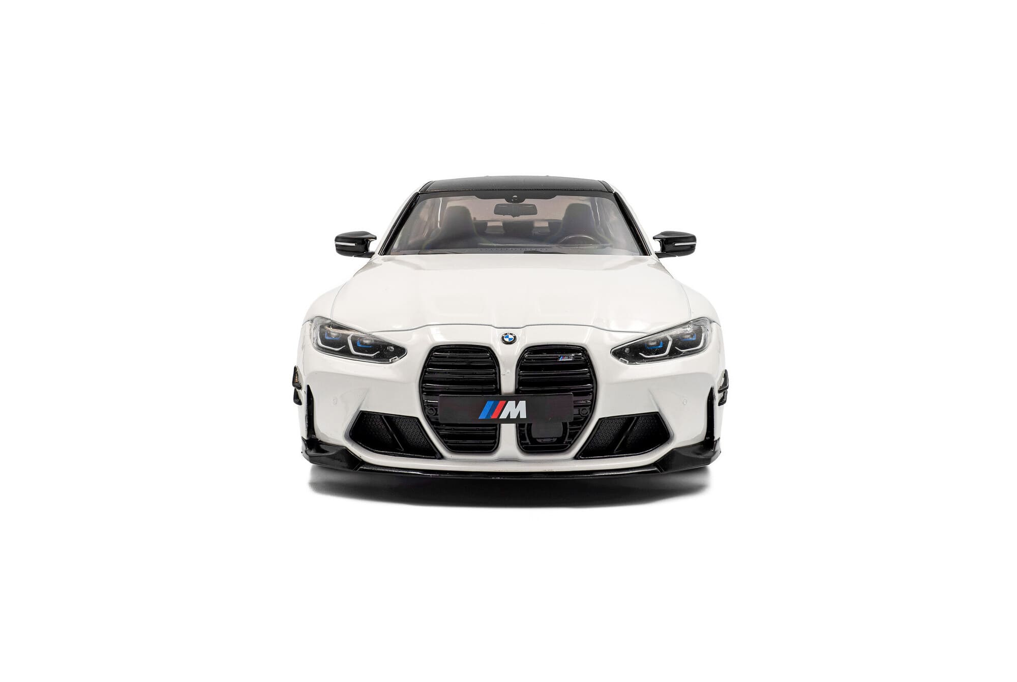 Solido BMW M3 G80 Performance Parts Alpineweiss Standmodellauto 1_18