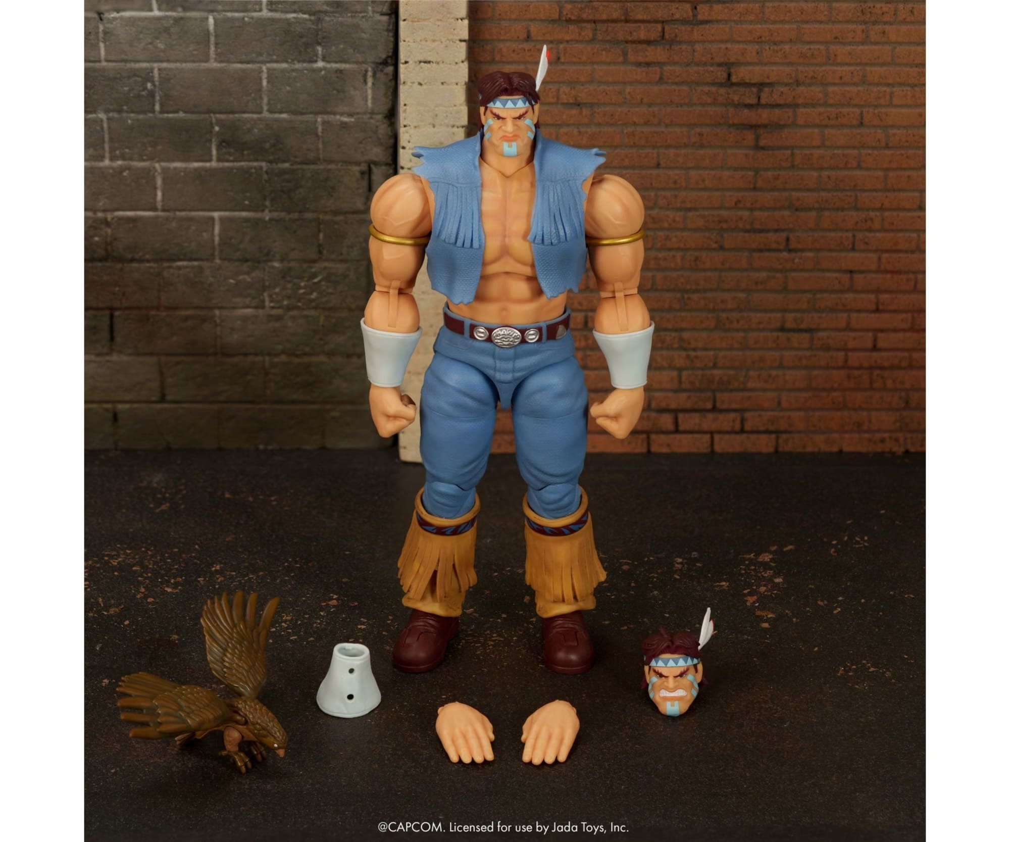 Jada Toys Street Fighter II T. Hawk Actionfigur 20_3 cm 1_12