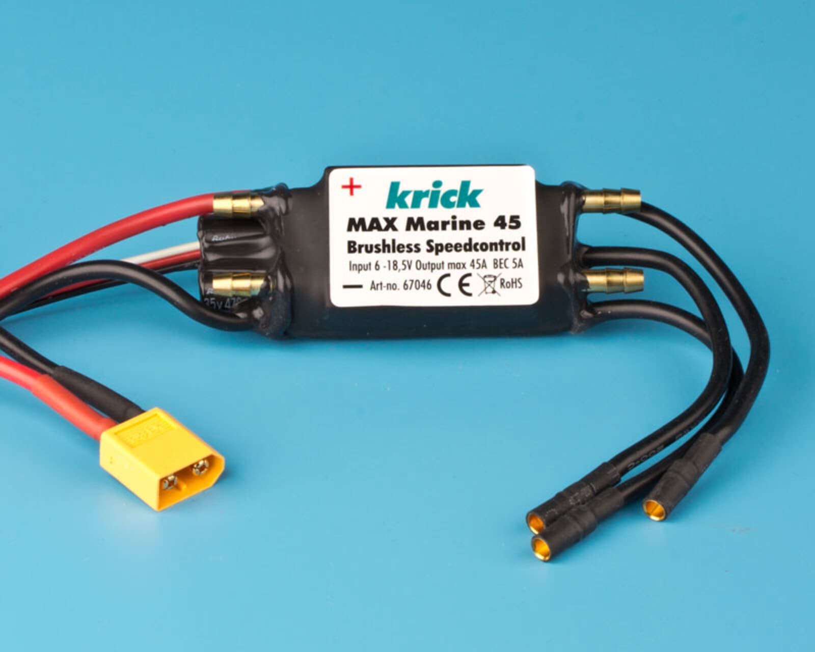 MAX Marine 45 Brushless Fahrtenregler - Modellzubehoer