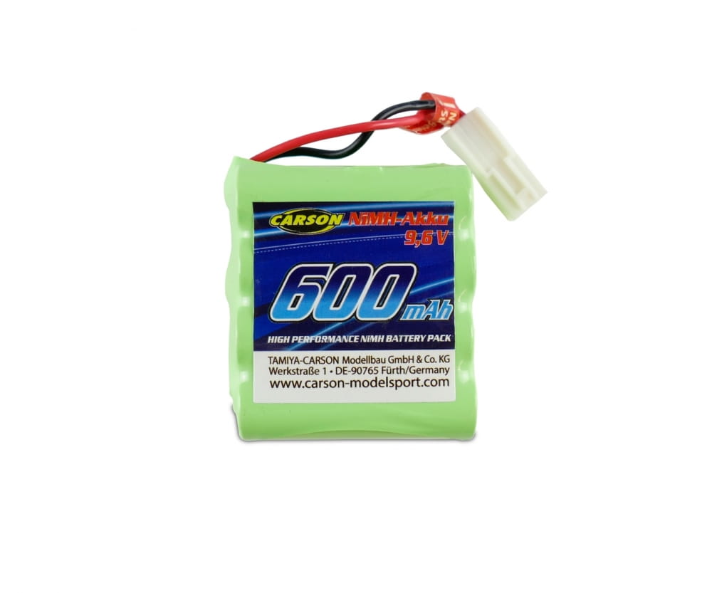 Carson 9_6V 600mAh NiMH Race Akku - RC-Zubehoer