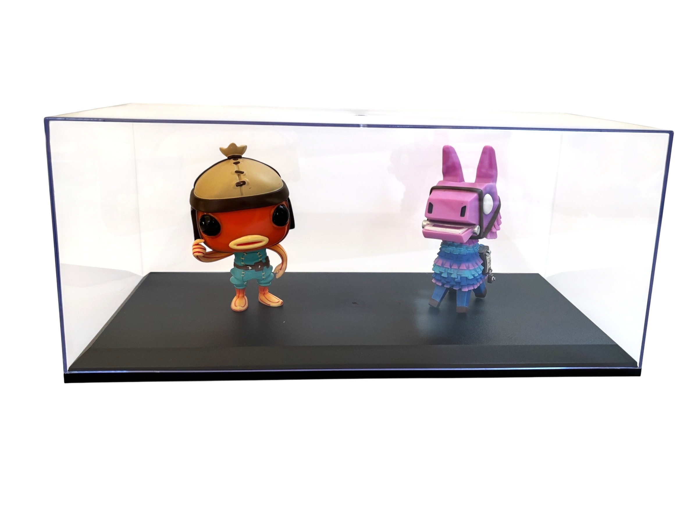 Triple9 Modellauto-Vitrine 1_18 stapelbar mit schwarzer Basis_