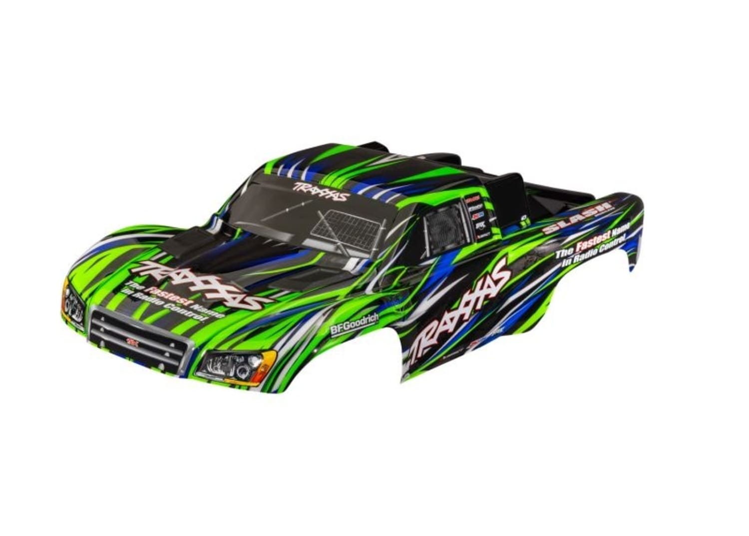 Traxxas Karosserie Slash 4x4 gruen - RC-Zubehoer