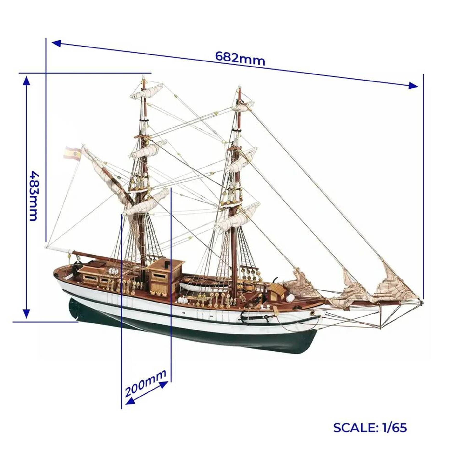 Aurora Standmodellbausatz 1_65 - Modellzubehoer