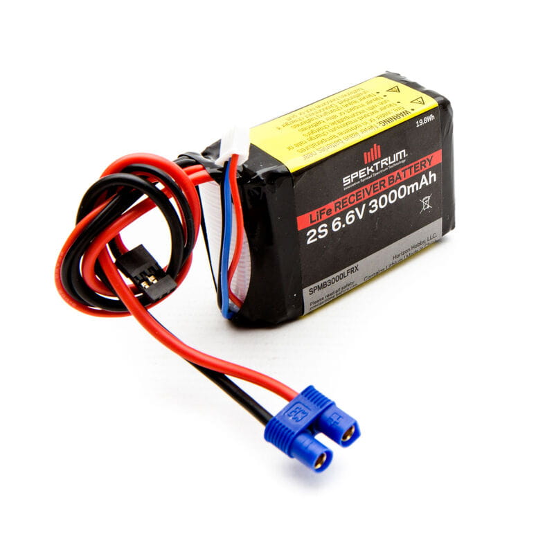 Spektrum 3000mAh 2S 6_6V Li-Fe Empfaengerakku - RC-Zubehoer