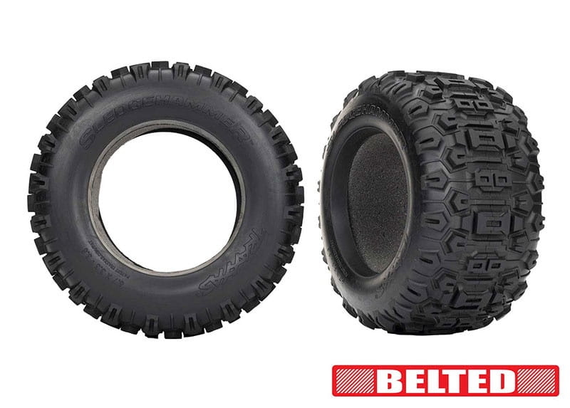 Traxxas Slegdehammer Belted Reifen mit Einlagen