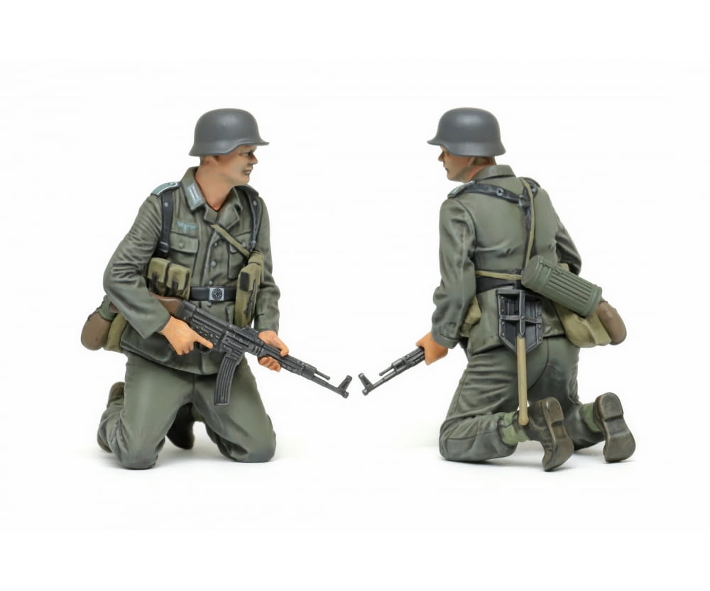 Tamiya 1:35 Figuren Set Deutsche Infanterie 1943-45 (5) Plastik Modellbausatz