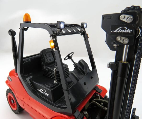 Lesu 1_14 Gabelstapler Linde H40D Bausatz_ Metall mit Hydraulik - RC-Zubehoer