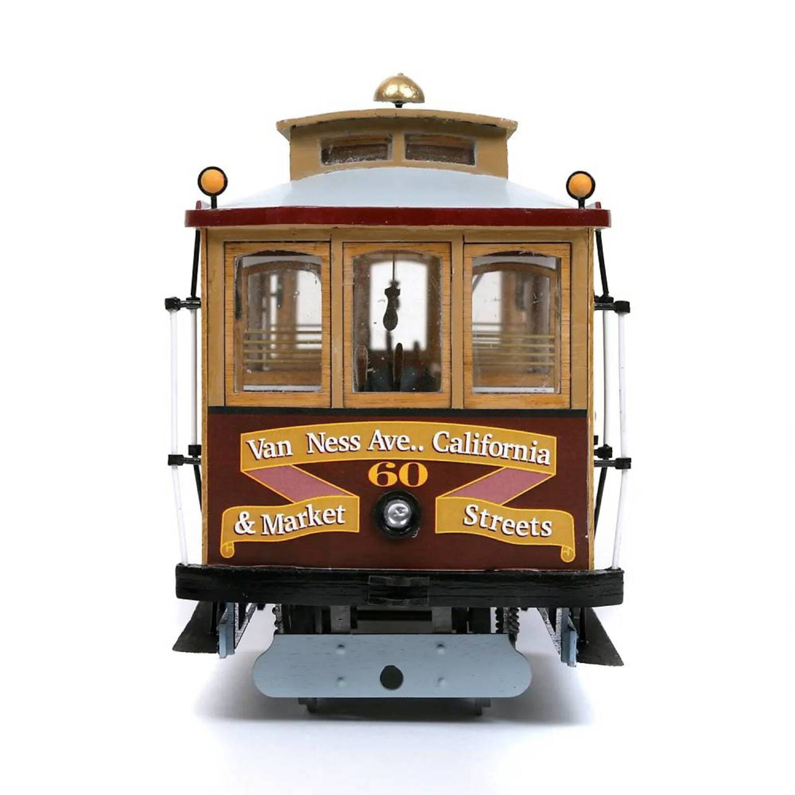 San Francisco Cable Car Modellbausatz von OcCre im Massstab 1_24_