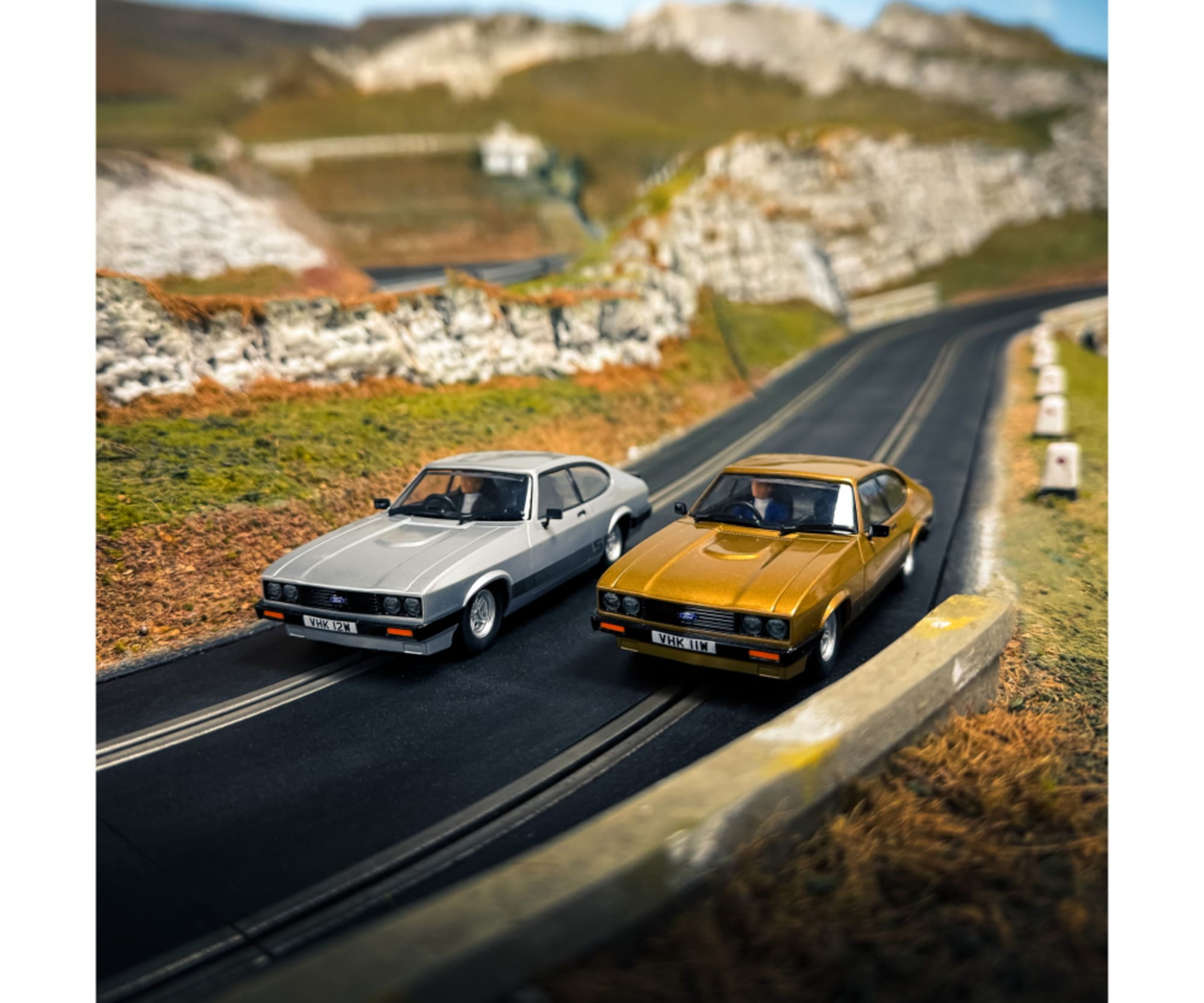 Scalextric 1_32 The Professionals Capri Twin Pack Slotcar