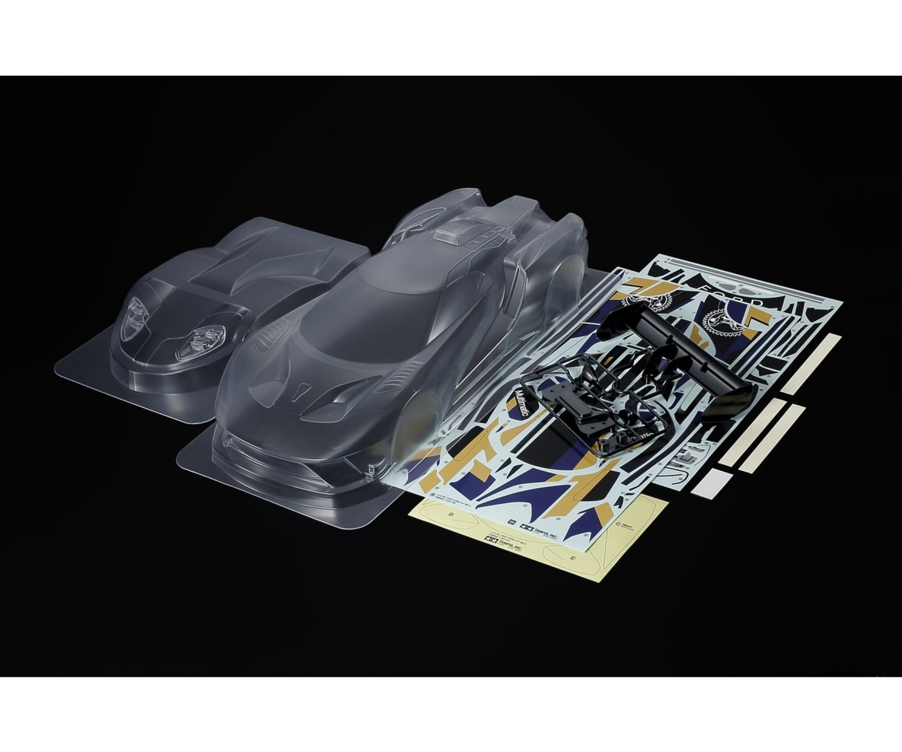 Tamiya Ford GT Mk.II 2020 Karosserie klar unlackiert 1_10