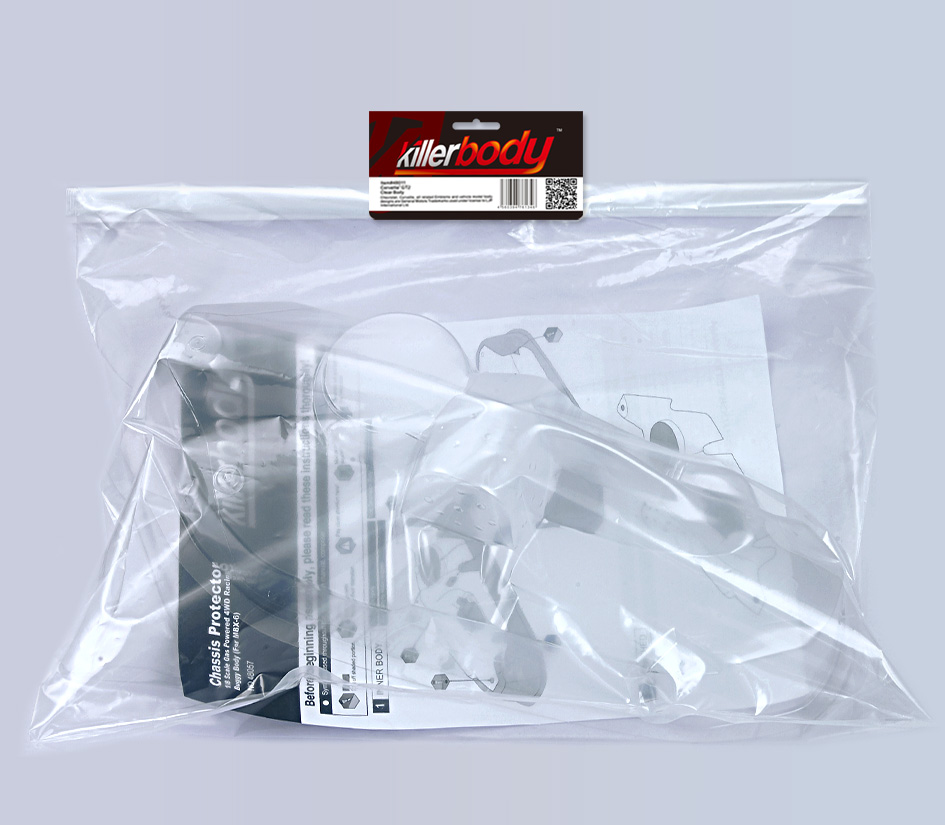 Killerbody 1/8 Chassis Schutzhaube für MBX-6, Klar