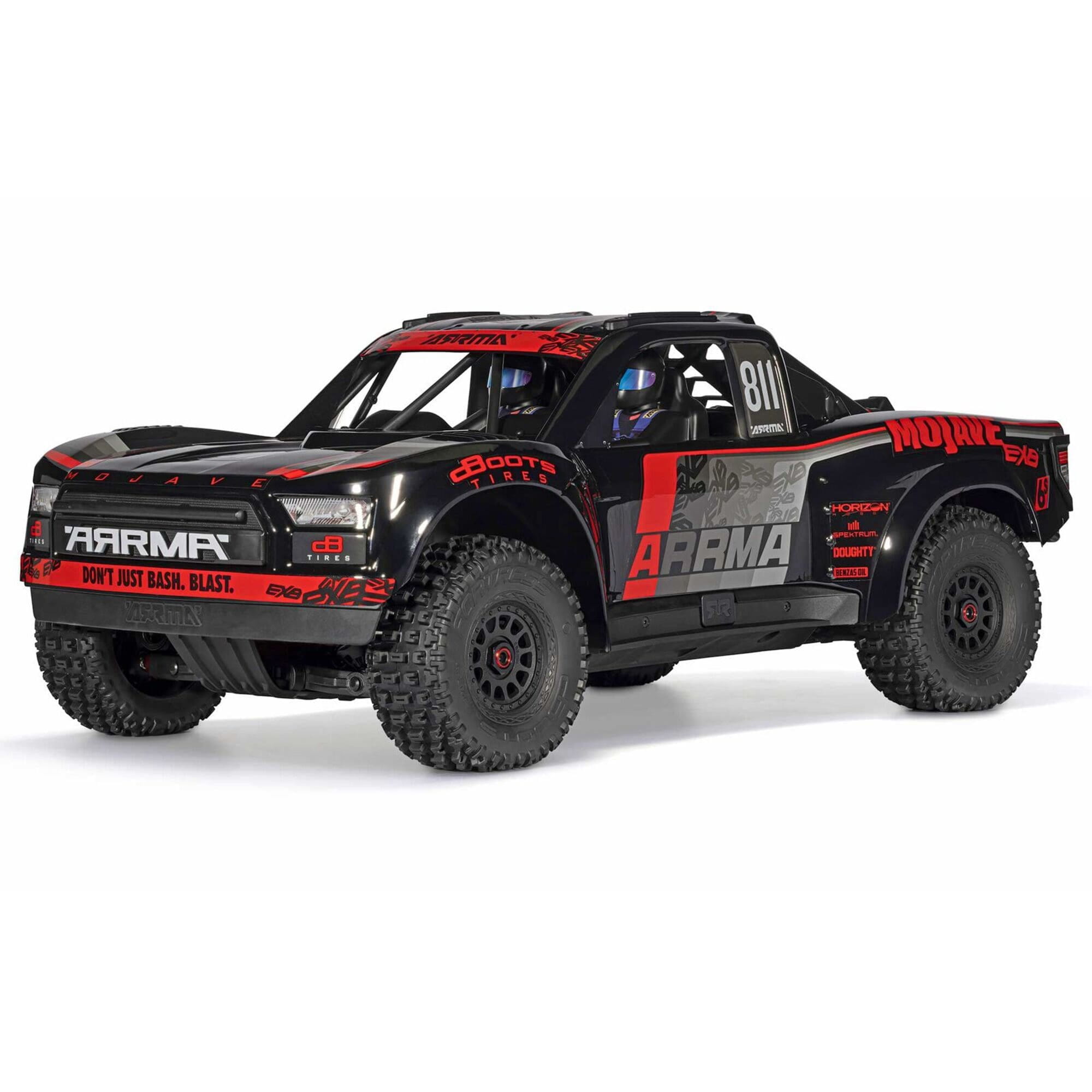 ARRMA MOJAVE 6S EXB 4X4 RTR 1_7 Brushless Desert Truck Black
