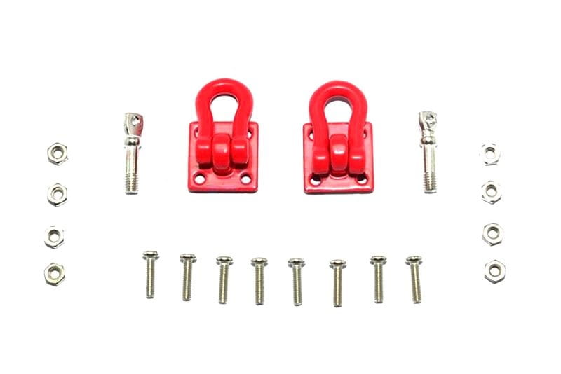 GPM Alu D-Ringe rot fuer Traxxas TRX4 _ 6 - RC-Zubehoer