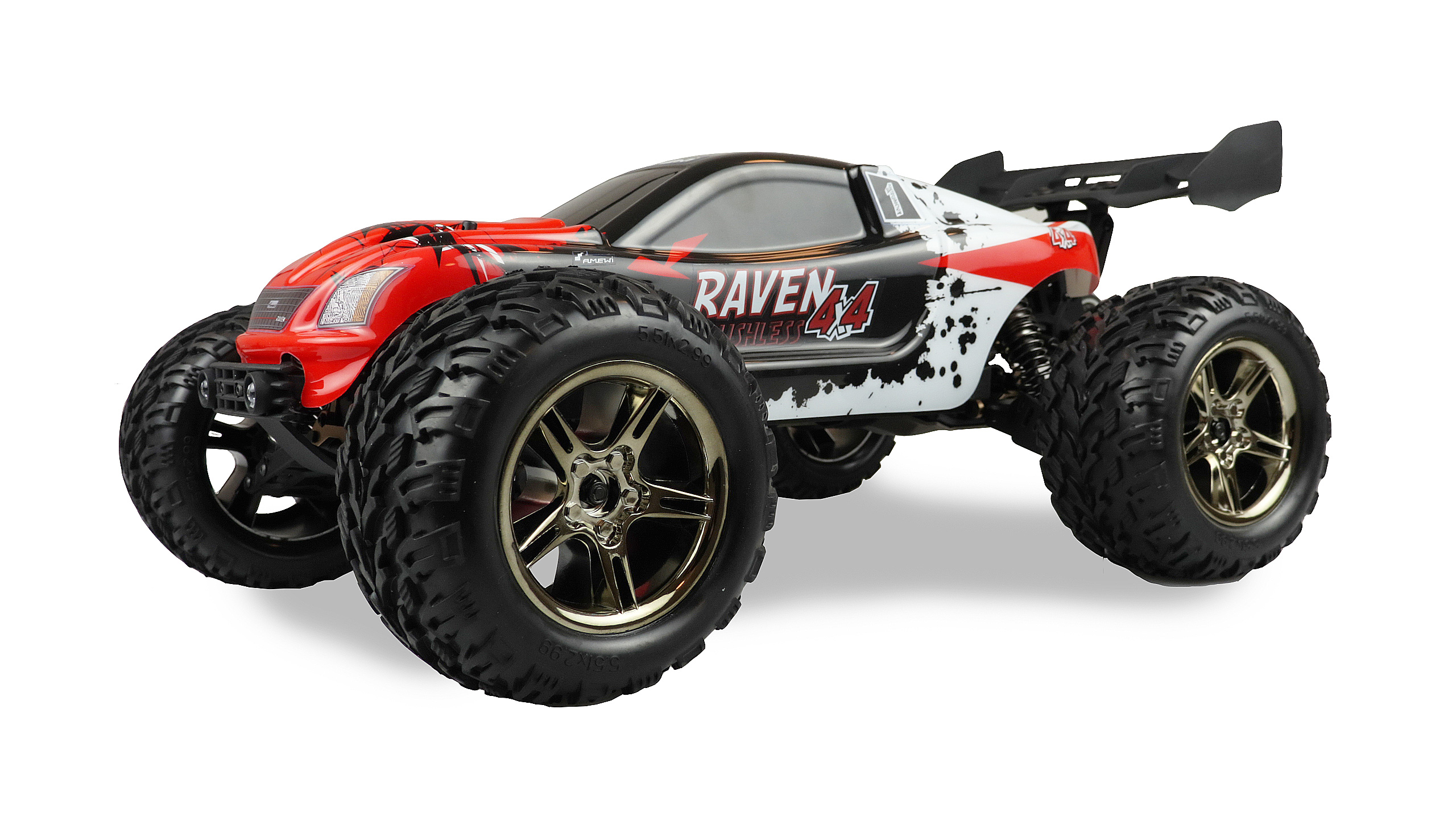 Amewi RC Raven 4x4 Monster Truggy brushless 1:10 RTR