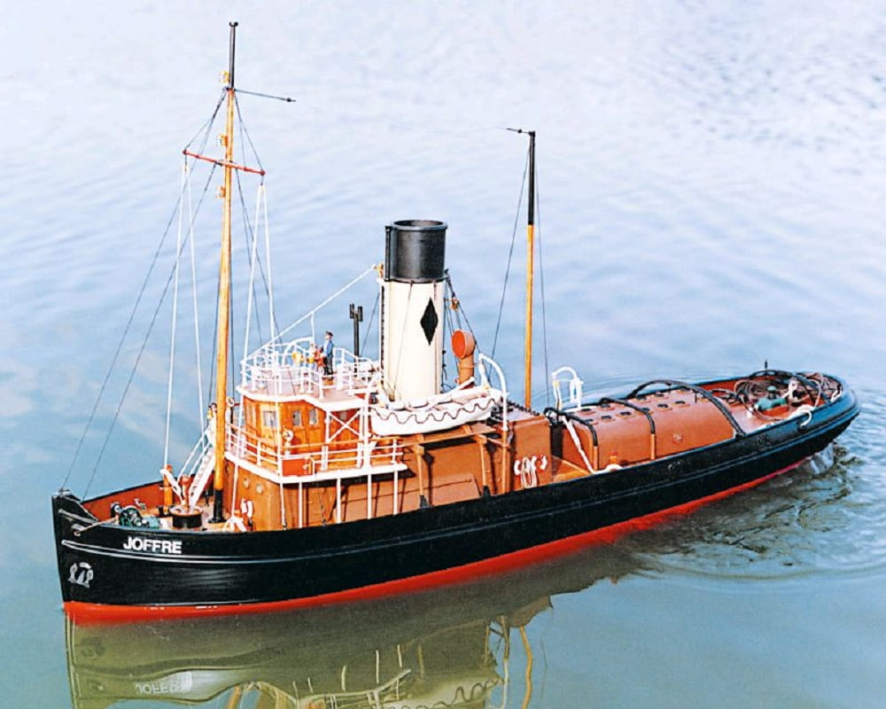 Caldercraft Joffre RC Dampfschlepper Bausatz 1_48