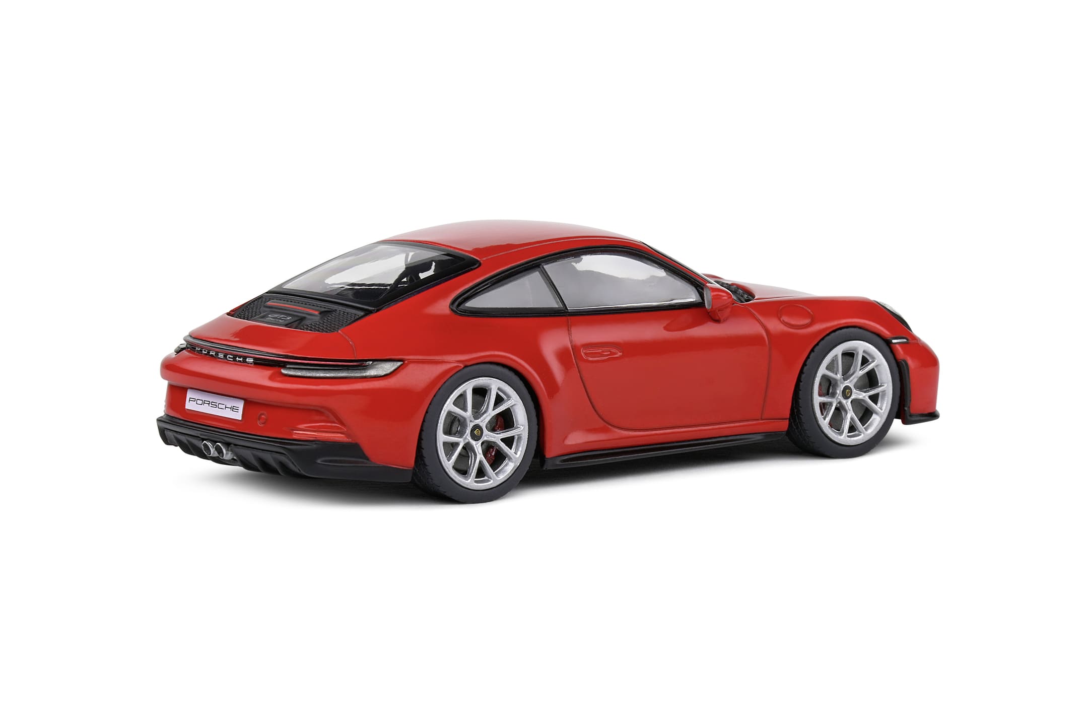 Porsche GT3 Touring 2023 Modellauto 1_43 in Rot von Solido - Detailgetreue Nachbildung