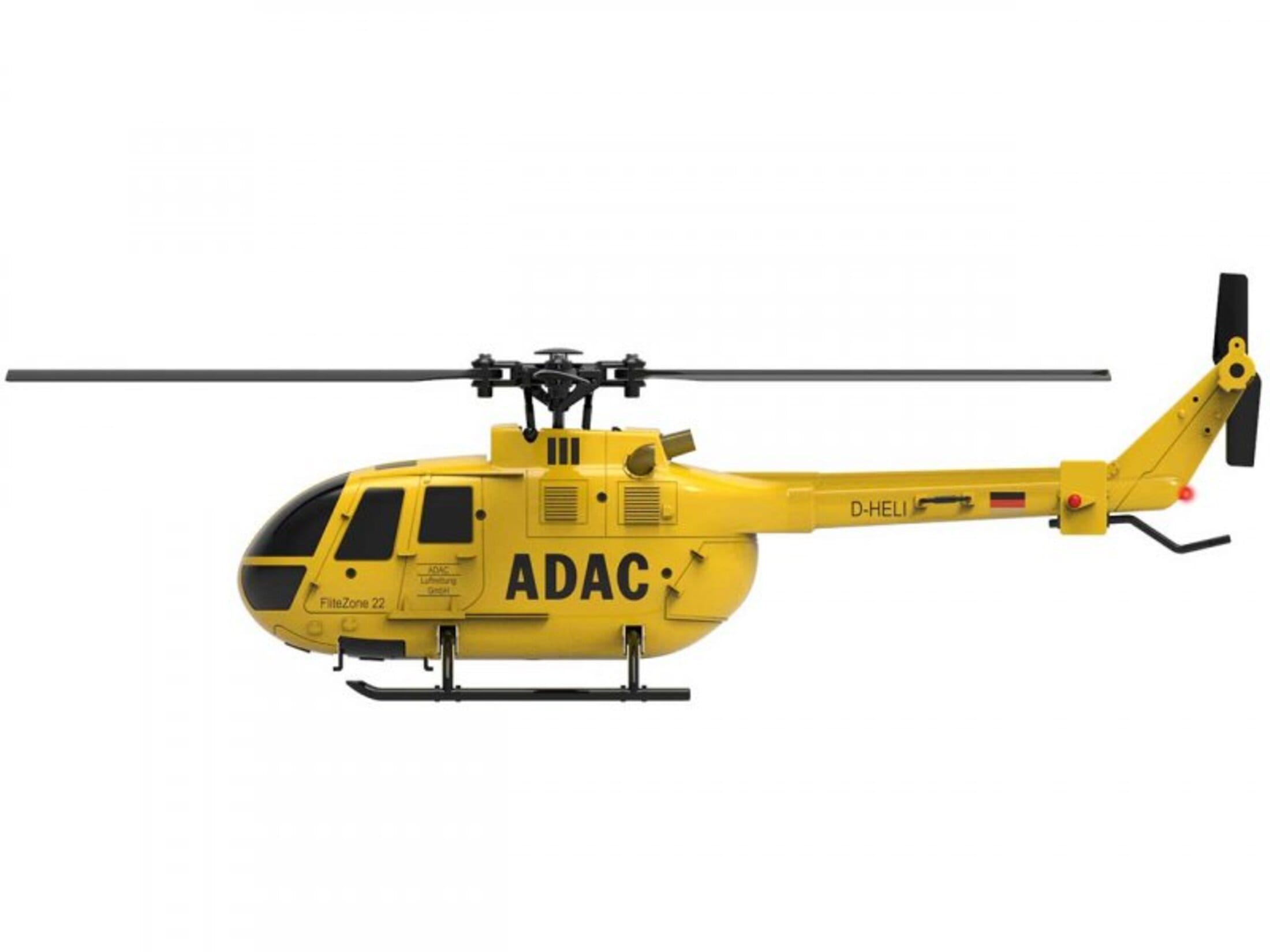 Pichler BO 105 Elektro Hubschrauber ADAC RTF Komplett Set Pichler BO 105 Hubschrauber ADAC RTF