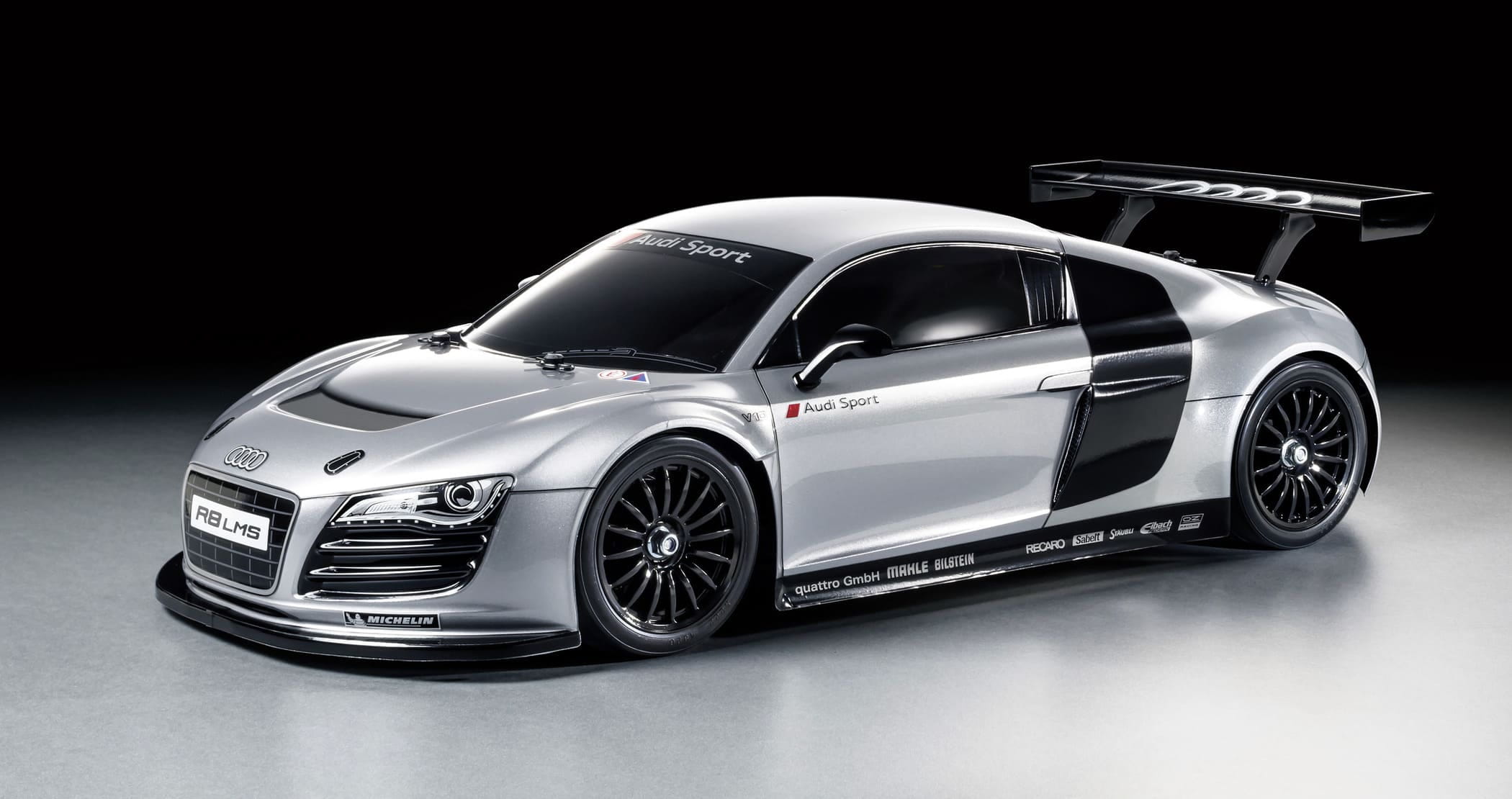 Tamiya 1_10 Karosserie Audi R8 LMS 2008 unlackiert