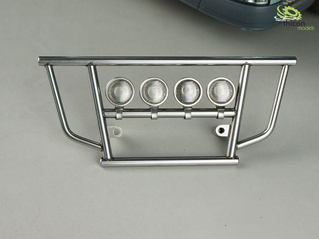 ScaleClub 1_14 Front-Lampenbuegel mit Lampen aus Metall fuer VOLVO - RC-Zubehoer