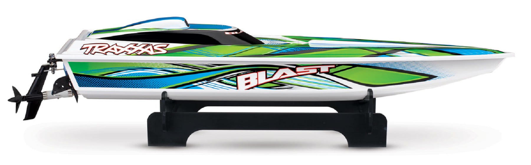 Traxxas Blast RC Boot RTR 1 zu 10 mit Akku Gruen