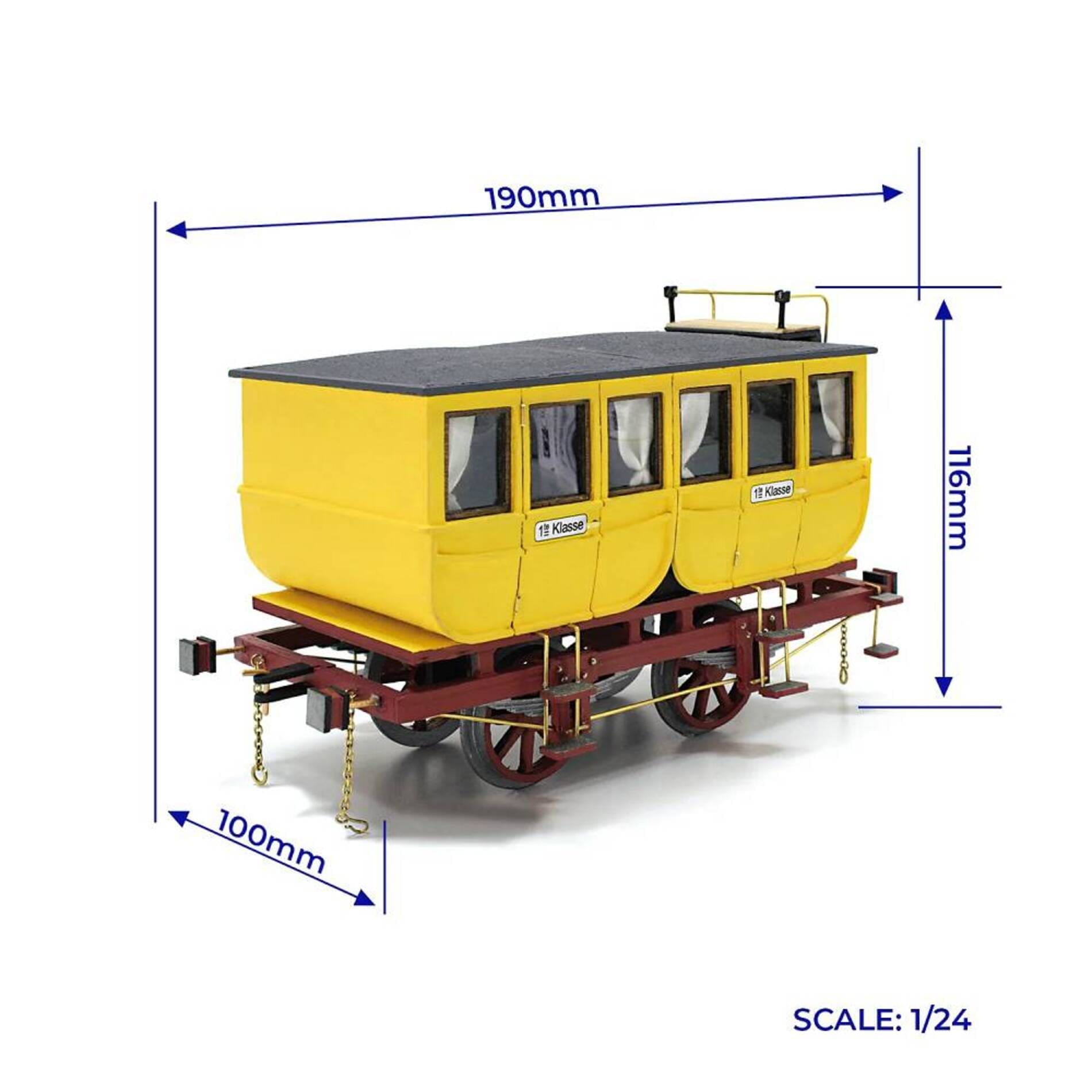Adler Wagenset Standmodellbausaetz 1_24 - Modellzubehoer