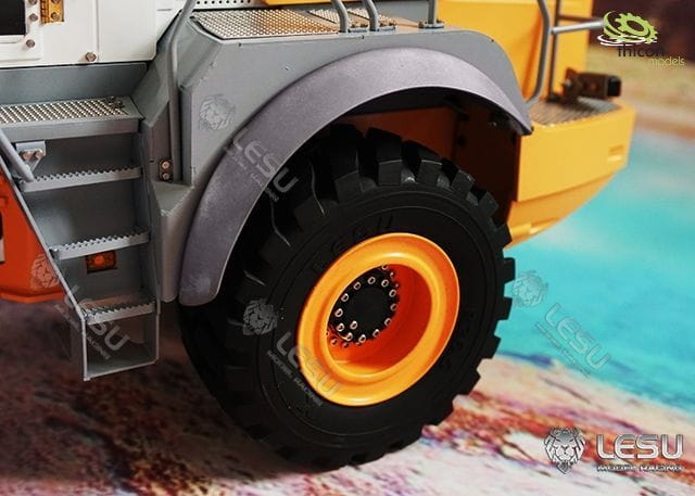 Lesu Radlader Kotfluegelverbreiterung hinten - RC-Zubehoer