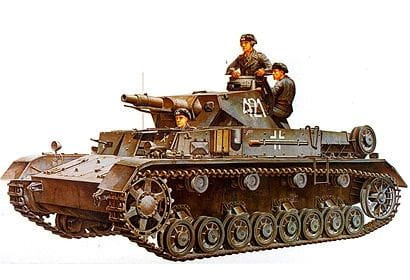 Tamiya 1:35 WWII PzKpfw. IV Deutscher Panzerkampfwagen Ausführung D Militär Modellbau Bausatz