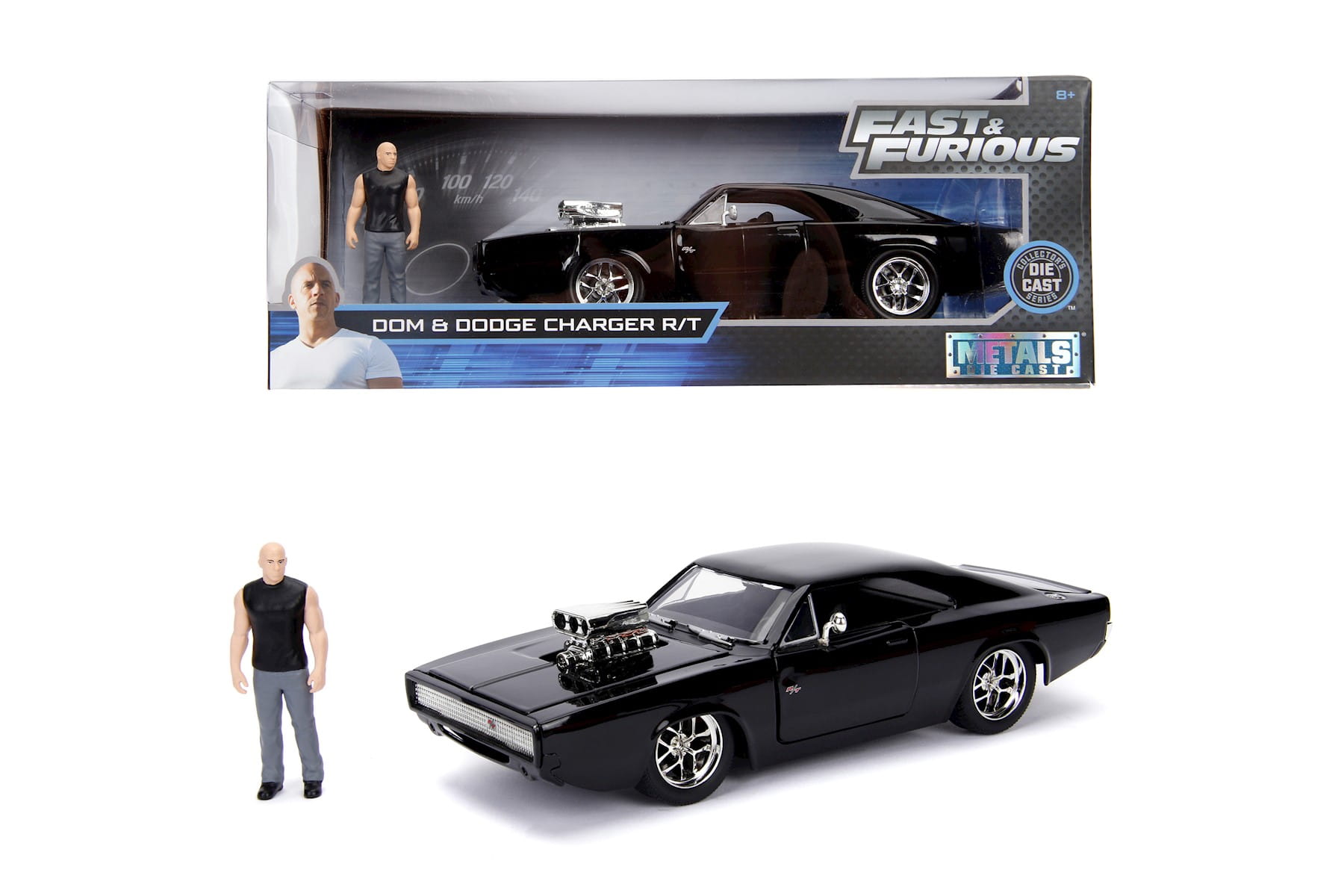 Jadatoys Fast & Furious 1970 Dodge Charger 1:24 Modellauto