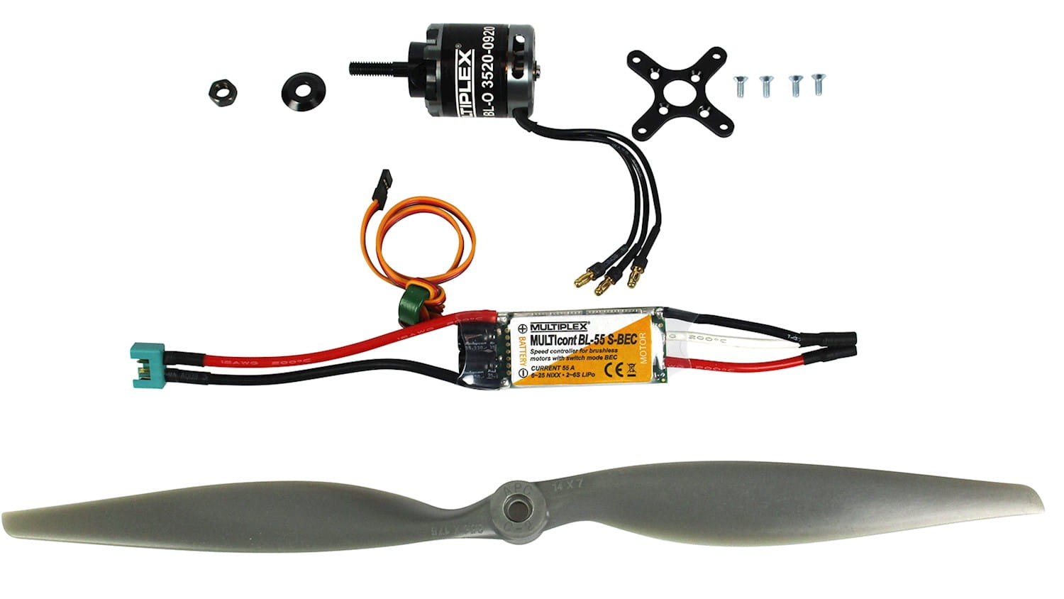 Multiplex Antriebssatz Extra 330 SC Multiplex Antriebssatz Extra 330 SC