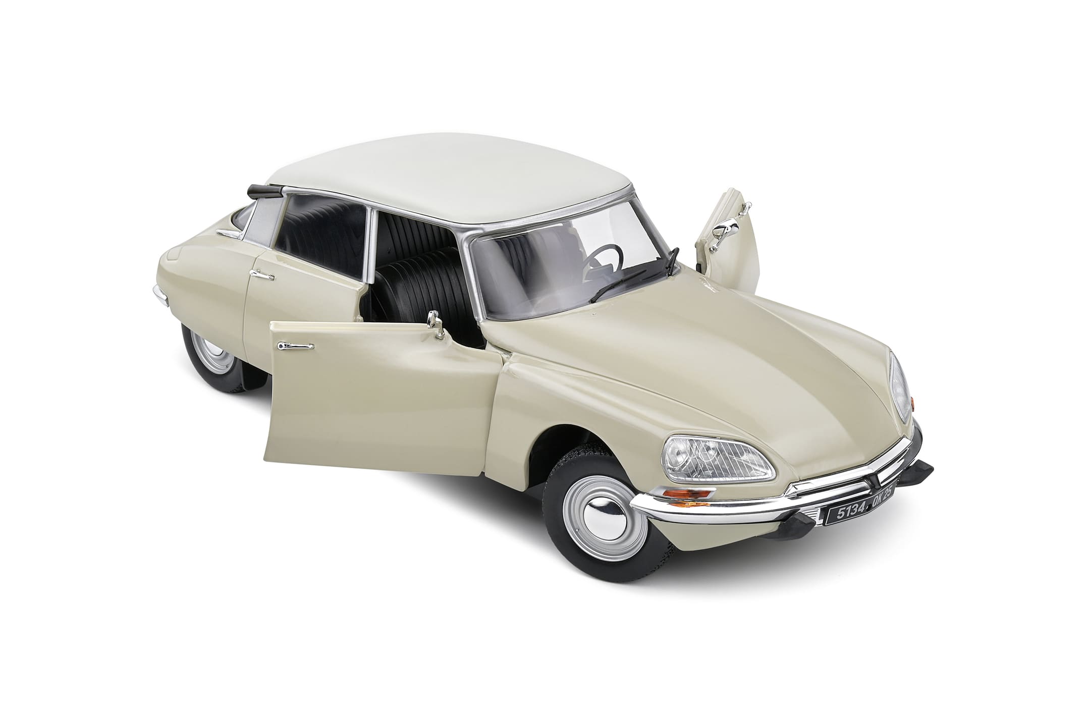 Solido 1_18 Citroën D Special 1972 Modellauto Beige Albatros
