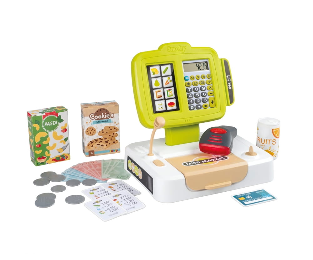 Smoby Elektronische Supermarktkasse Smoby Elektronische Supermarktkasse