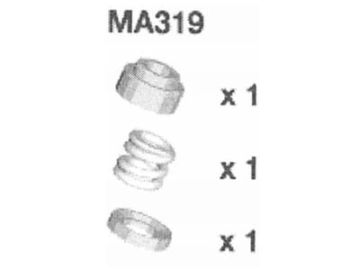 Amewi MA319 Slipper Spring fuerAM10SC Feder mit Unterlegscheiben - RC-Zubehoer