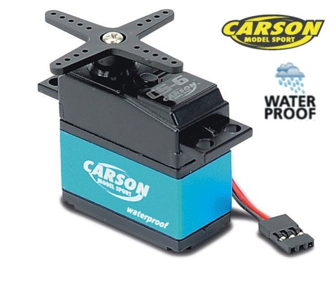 Carson CS-6 6kg MG Servo Standard Größe Waterproof