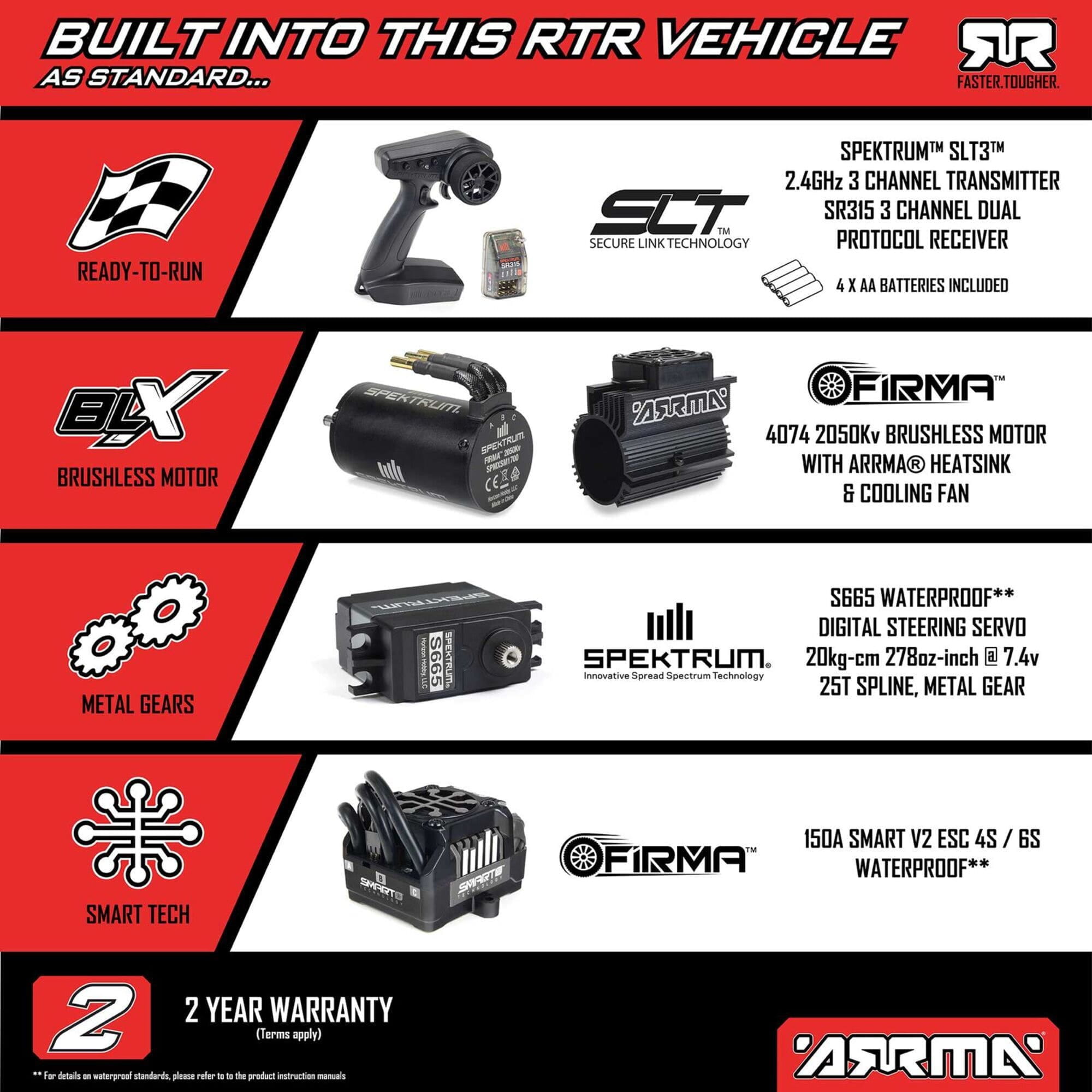ARRMA MOJAVE 6S EXB 4X4 RTR 1_7 Brushless Desert Truck Black