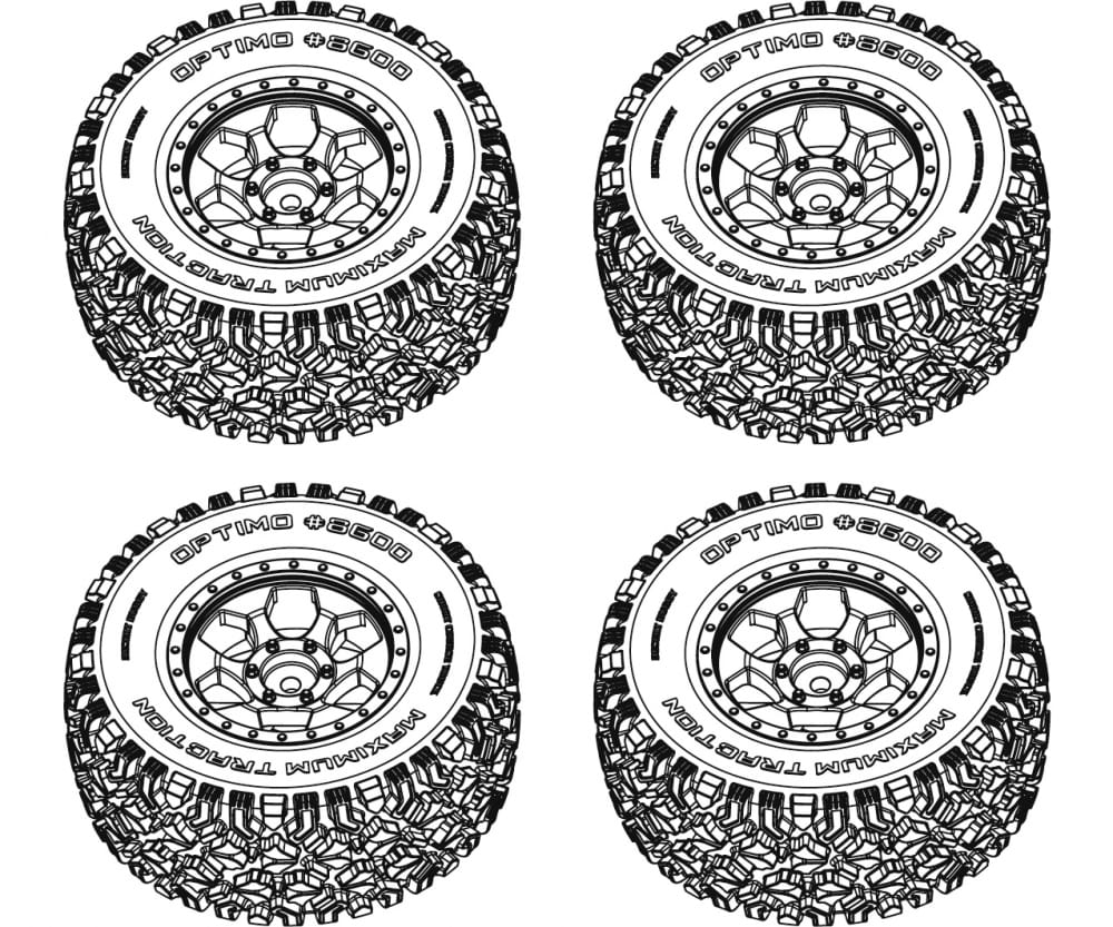 Carson RC Reifen 1:8 Climb Desert Warrior 3.0 Räderset (4) Carson RC Reifen 1_8 Climb Desert Warrior 3.0 Raederset _4_ - RC-Zubehoer