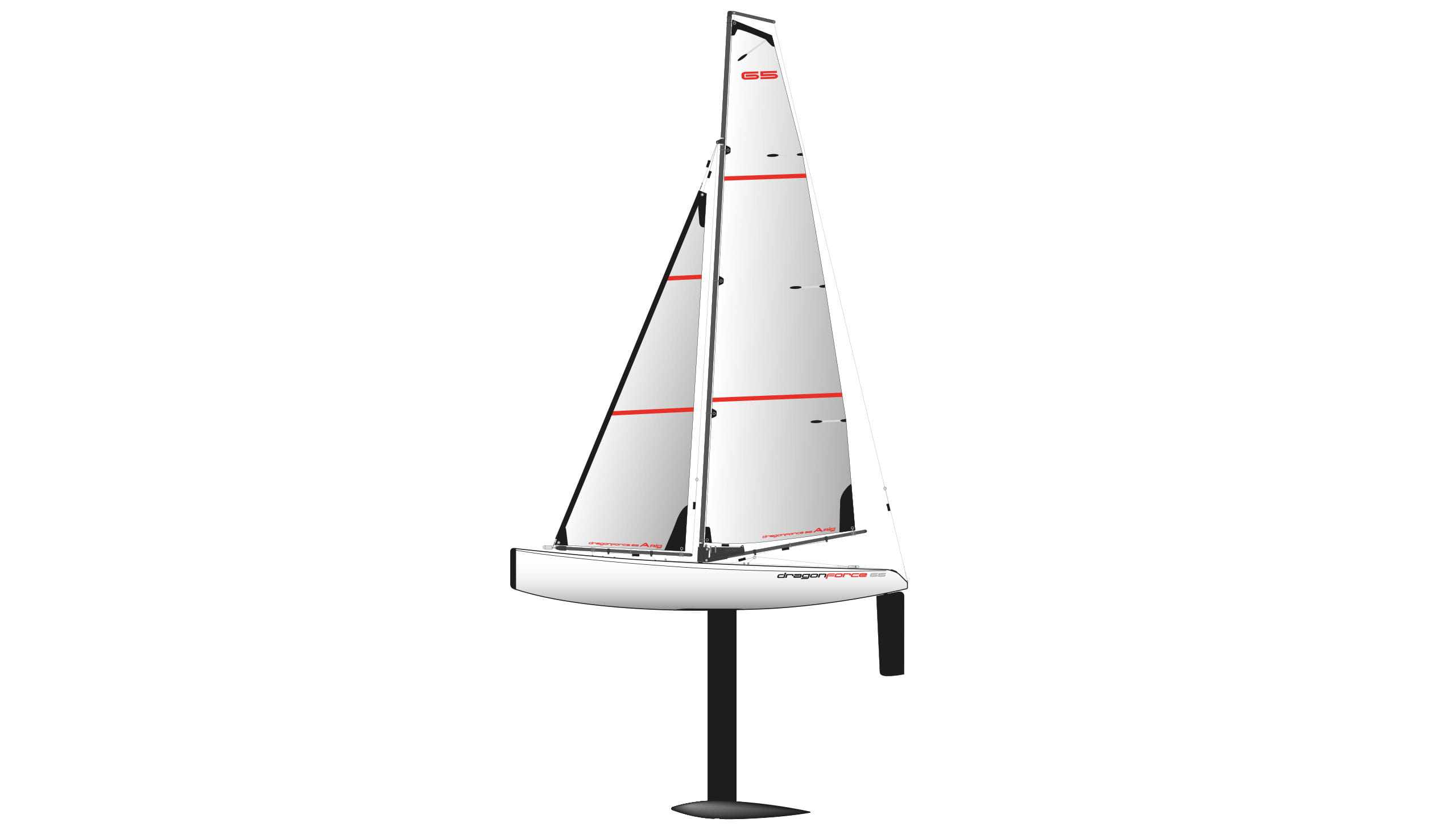 Amewi Dragon Force 65 V7 Segelboot 650mm RTR Amewi Dragon Force 65 V7 Segelboot 650mm RTR