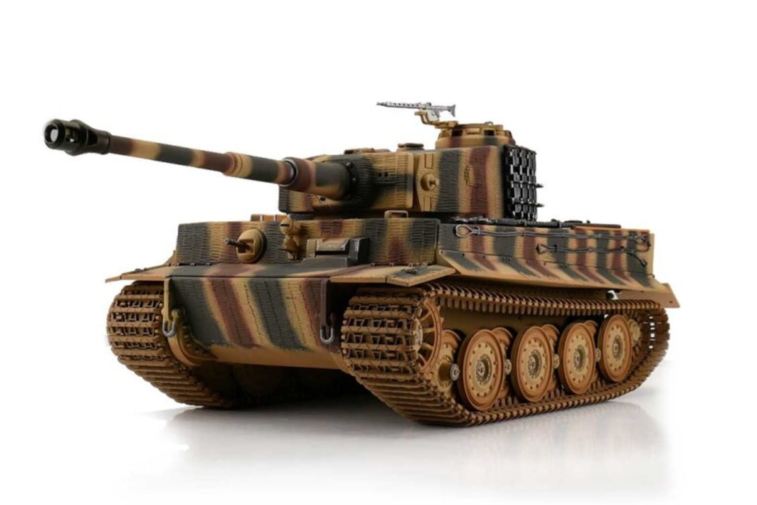 RC Panzer Tiger I Modell im Maßstab 1:16 im Tarn-Look
