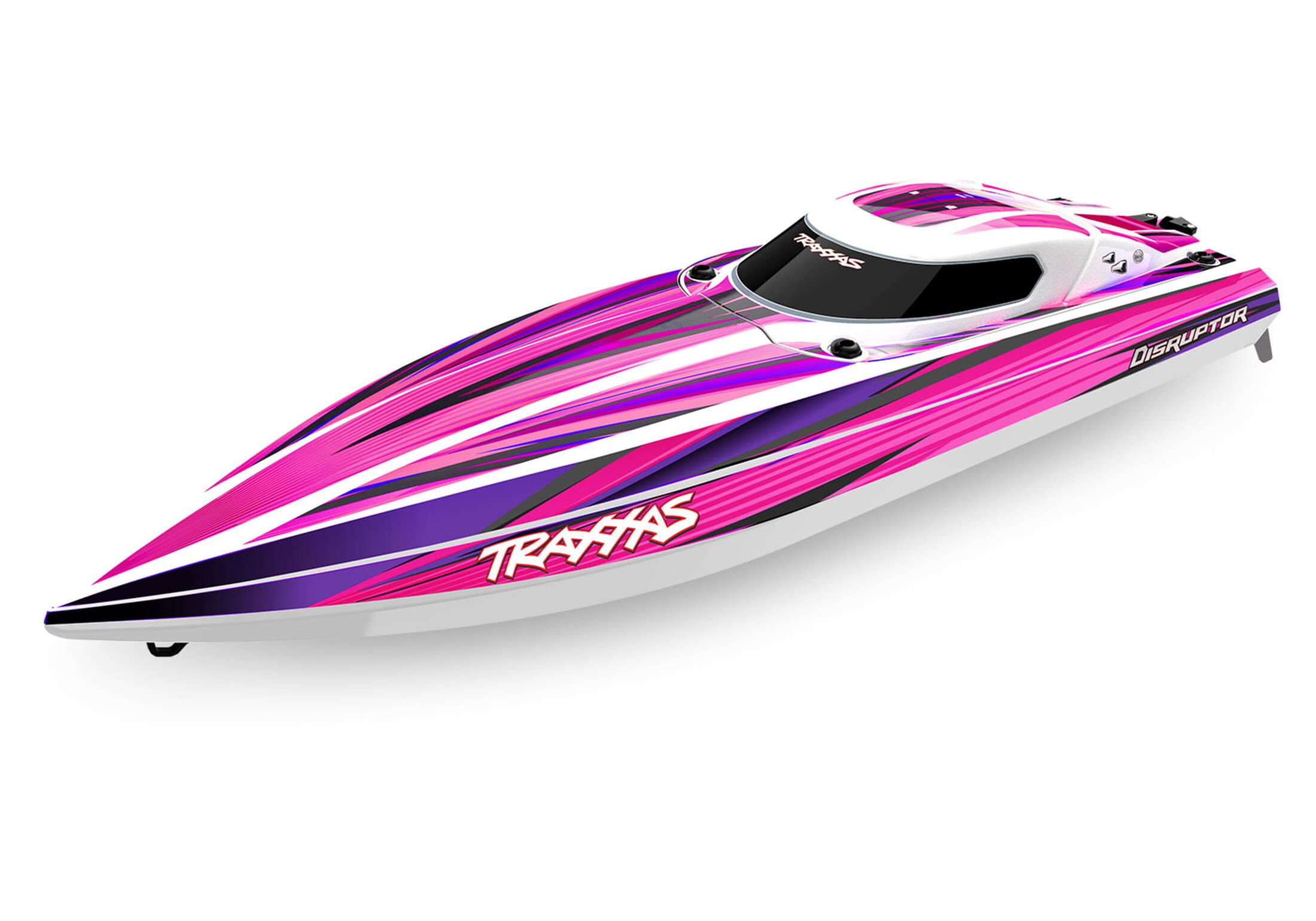 Traxxas DISRUPTOR Brushless RC-Boot pink