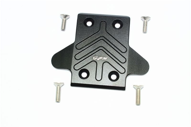 GPM Alu Chassisplatte hinten schwarz fuer ARRMA Kraton_ Senton_ Outcast_ Notorius 6s - RC-Zubehoer